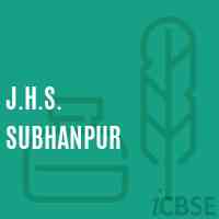 J.H.S. Subhanpur Middle School Logo