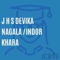 J H S Devika Nagala /indor Khara Middle School Logo