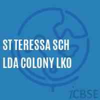 St Teressa Sch Lda Colony Lko Middle School Logo
