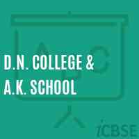 D.N. College & A.K. School Logo