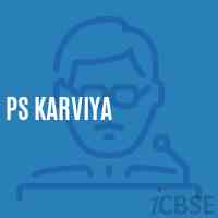 Ps Karviya Primary School Logo