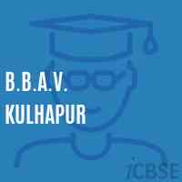 B.B.A.V. Kulhapur Primary School Logo