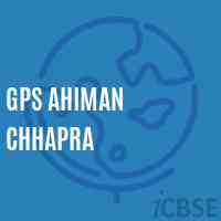 Gps Ahiman Chhapra Primary School Logo