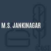 M.S. Jankinagar Middle School Logo