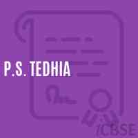 P.S. Tedhia Primary School Logo