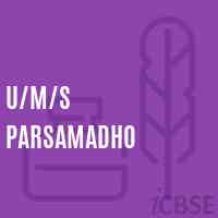 U/m/s Parsamadho Middle School Logo