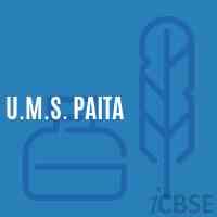 U.M.S. Paita Middle School Logo