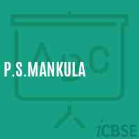 P.S.Mankula Primary School Logo