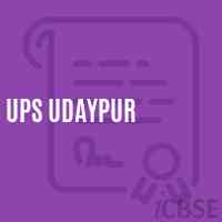 Ups Udaypur Middle School Logo