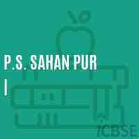 P.S. Sahan Pur | Primary School Logo