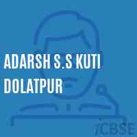 Adarsh S.S Kuti Dolatpur High School Logo