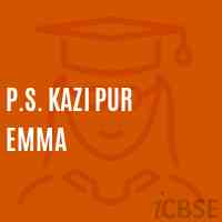 P.S. Kazi Pur Emma Primary School Logo