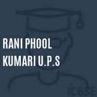 Rani Phool Kumari U.P.S Middle School Logo