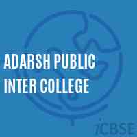 Adarsh Public Inter College High School Logo