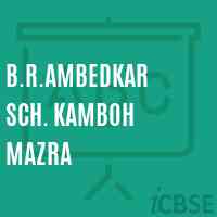 B.R.Ambedkar Sch. Kamboh Mazra Primary School Logo