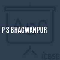 P S Bhagwanpur Primary School Logo