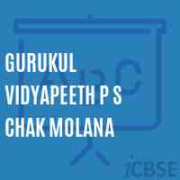 Gurukul Vidyapeeth P S Chak Molana Primary School Logo