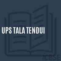 Ups Tala Tendui Middle School Logo
