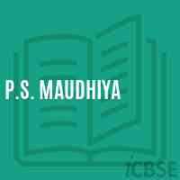 P.S. Maudhiya Primary School Logo
