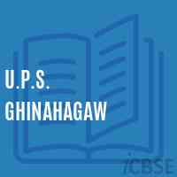 U.P.S. Ghinahagaw Middle School Logo