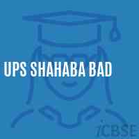 Ups Shahaba Bad Middle School Logo