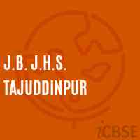 J.B. J.H.S. Tajuddinpur School Logo