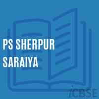 Ps Sherpur Saraiya Primary School Logo