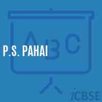 P.S. Pahai Primary School Logo