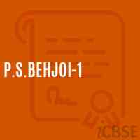 P.S.Behjoi-1 Primary School Logo