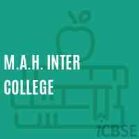 M.A.H. Inter College High School Logo