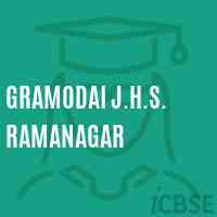 Gramodai J.H.S. Ramanagar Middle School Logo