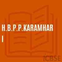 H.B.P.P.Karamhari Primary School Logo