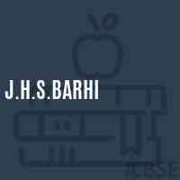 J.H.S.Barhi Middle School Logo