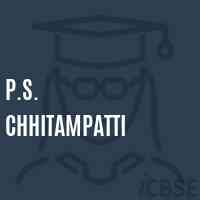 P.S. Chhitampatti Primary School Logo