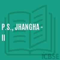 P.S., Jhangha - Ii Primary School Logo