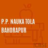 P.P. Nauka Tola Bahorapur Primary School Logo