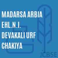 Madarsa Arbia Ehl.N.I. Devakali Urf Chakiya Primary School Logo
