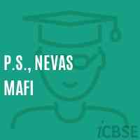 P.S., Nevas Mafi Primary School Logo