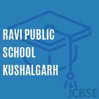 Ravi Public School Kushalgarh Logo