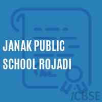 Janak Public School Rojadi Logo
