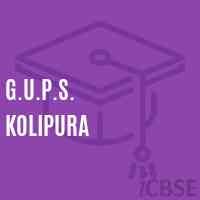 G.U.P.S. Kolipura Middle School Logo