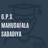 G.P.S. Mahudafala Sadadiya Primary School Logo
