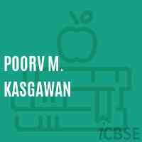 Poorv M. Kasgawan Middle School Logo