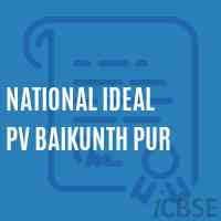 National Ideal Pv Baikunth Pur Primary School Logo