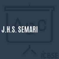 J.H.S. Semari Middle School Logo