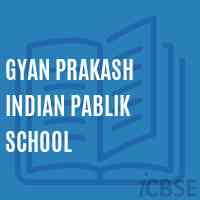 Gyan Prakash Indian Pablik School Logo