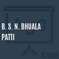 B. S. N. Bhuala Patti Primary School Logo