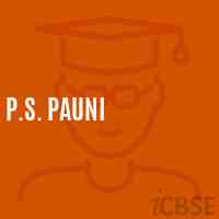 P.S. Pauni Primary School Logo