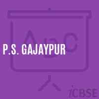 P.S. Gajaypur Primary School Logo