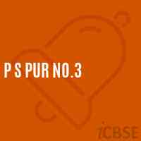 P S Pur No.3 Primary School Logo